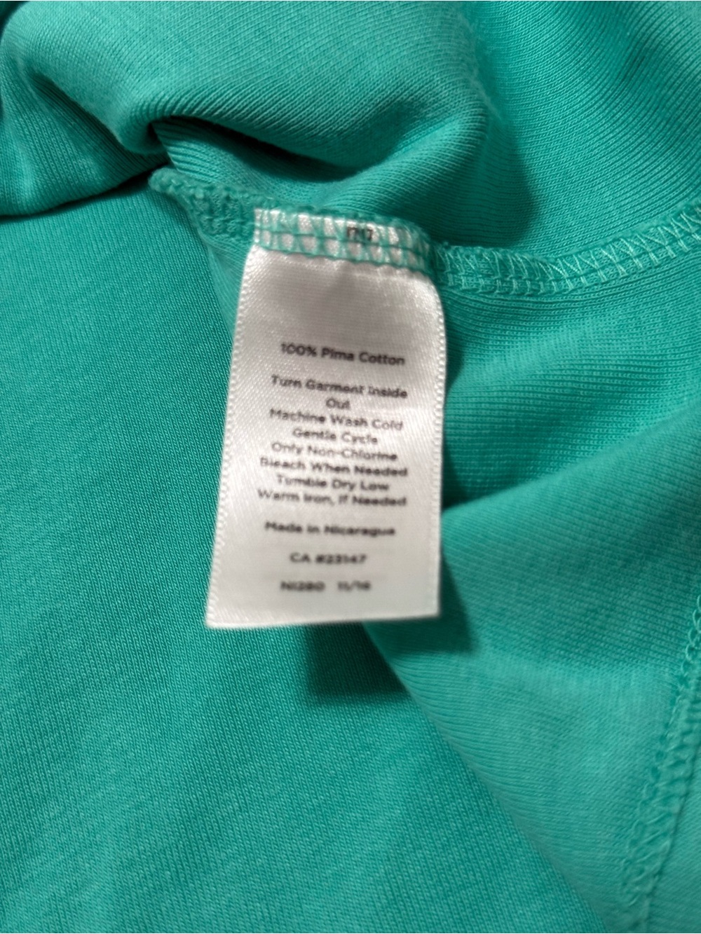 Talbots Teal Sleeveless Bateaux Neck Women's Tank Top Medium - Picture 3 of 6